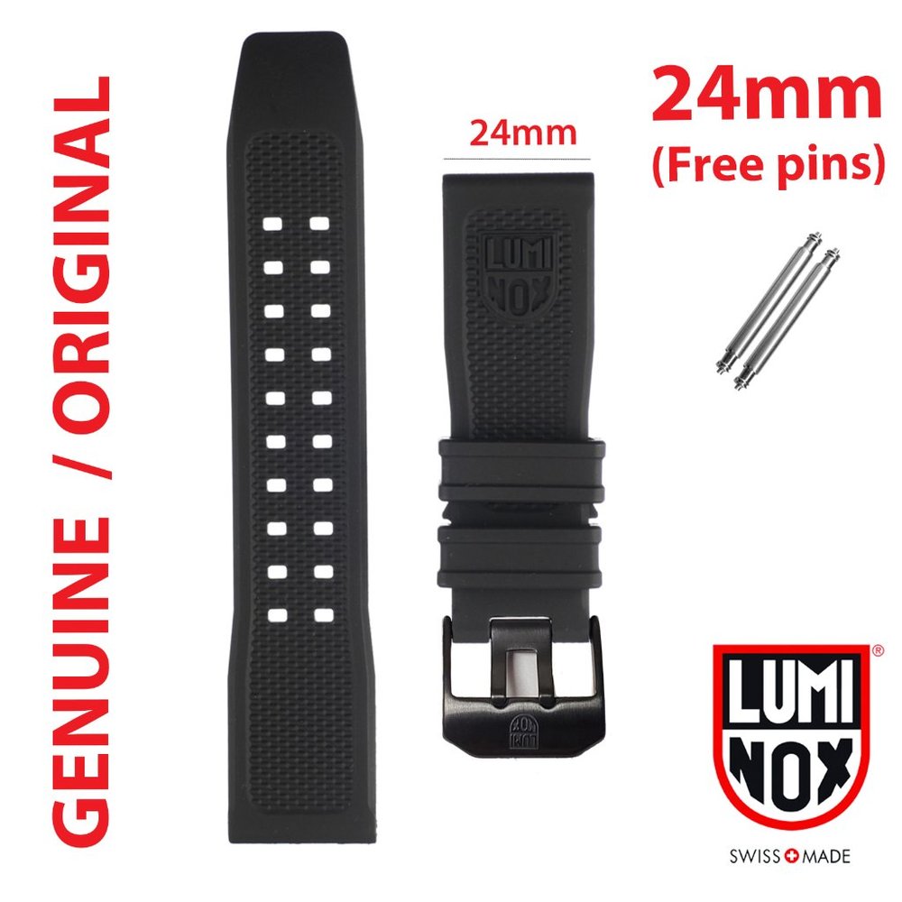 COPY - Original Luminox Band 24mm 3500 3580 3720 2401 2403 5020 3780 8830 BLACK…